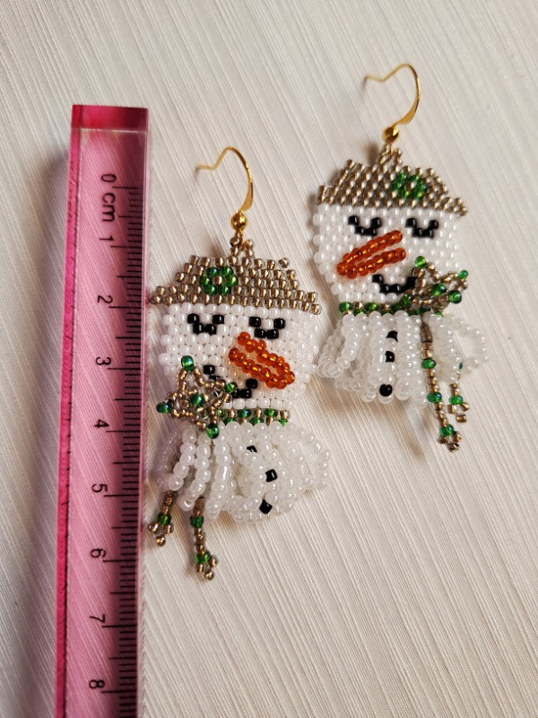 Snehuliaci (dymová platinová, zelená) 4