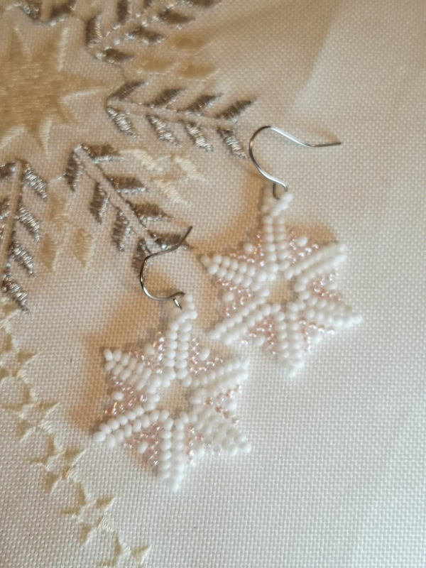 Ľadové hviezdy (biela) 1