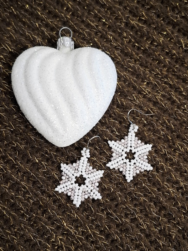 Ľadové hviezdy (biela) 2