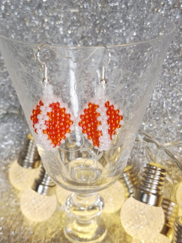 Ľadové kryštály (červená) 3