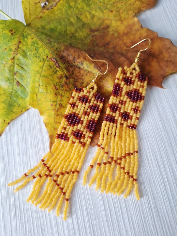 Náušnice s leopardím vzorom 2