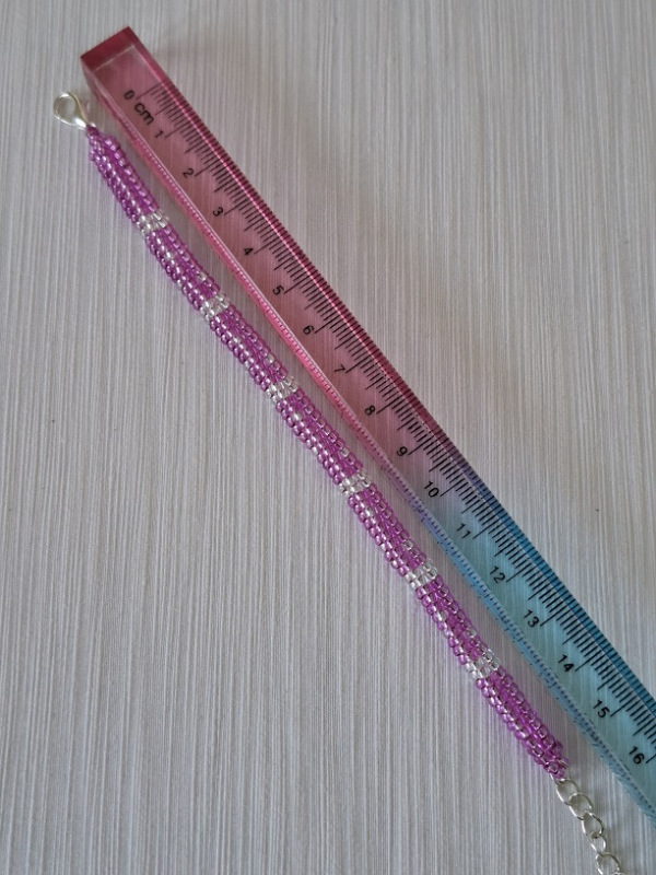 Náramok (cyklámenová) 2