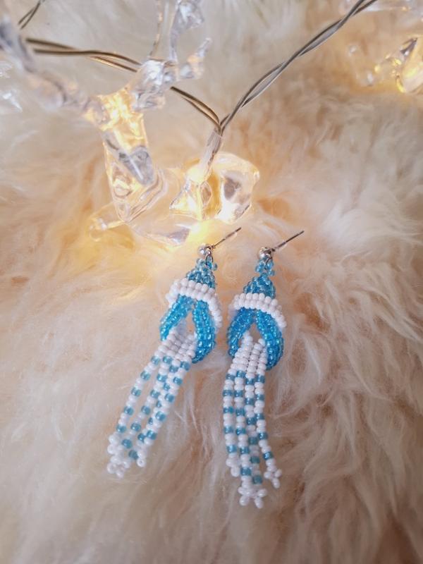 Kleopatra (modrá, biela)