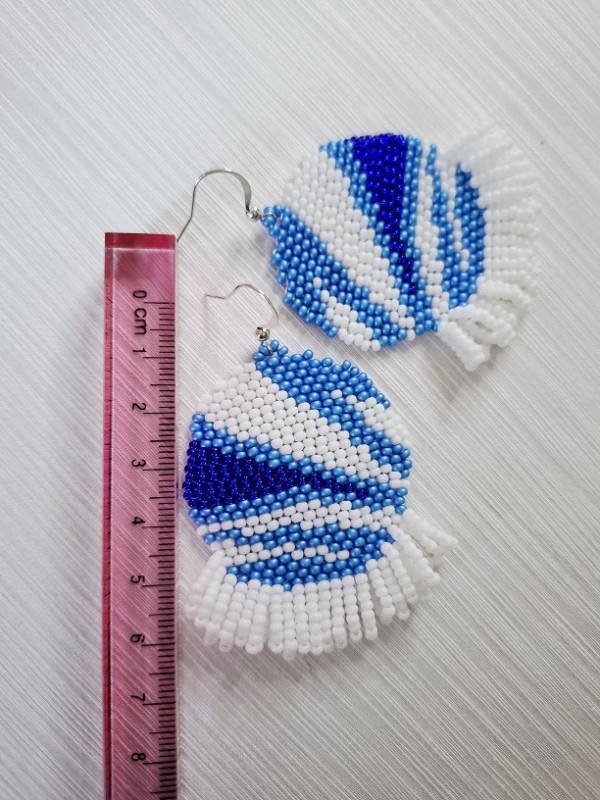 Linky sem a tam (blue - white) 3