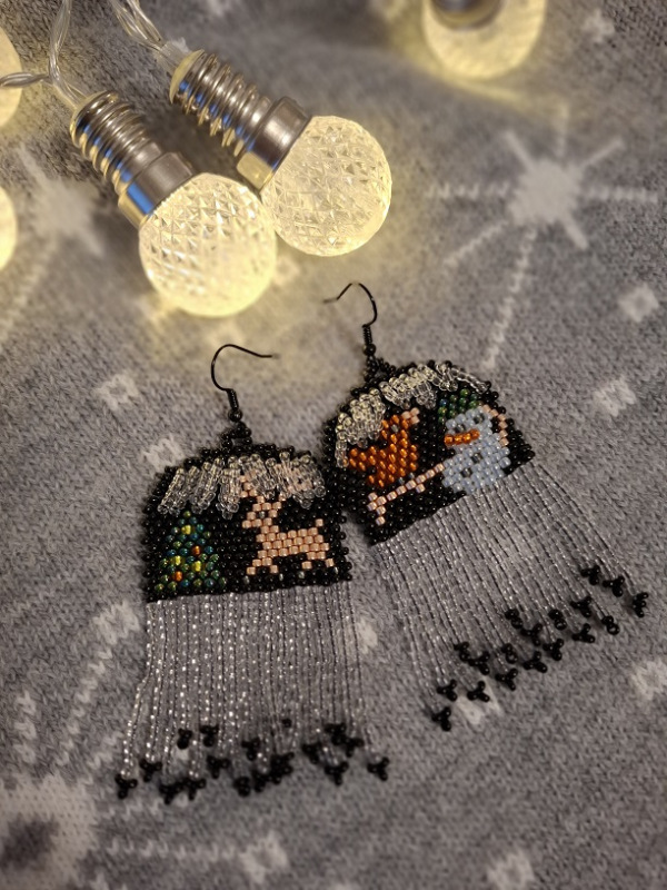 Zimní priatelia (v čiernej)