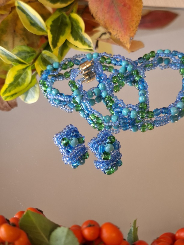 Magdaléna (v modrej a zelenej)