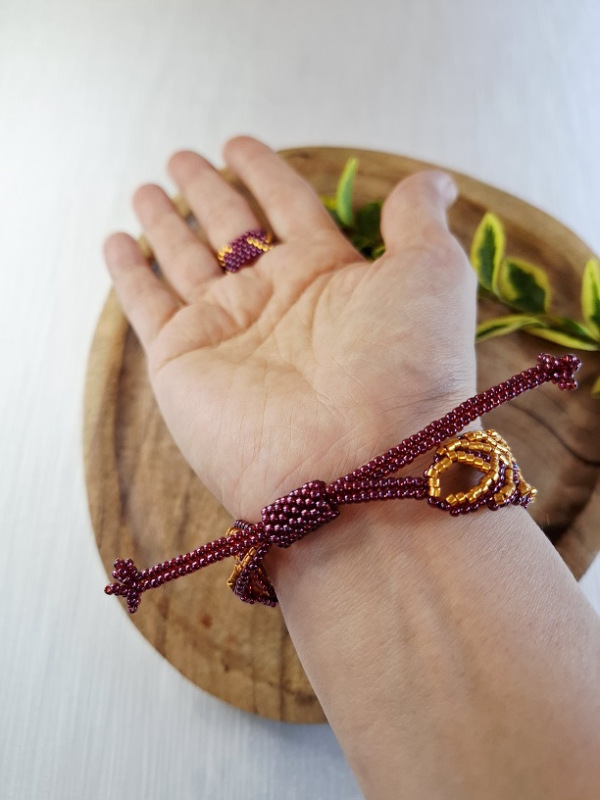 Bordoara Romance (so zlatou) 2