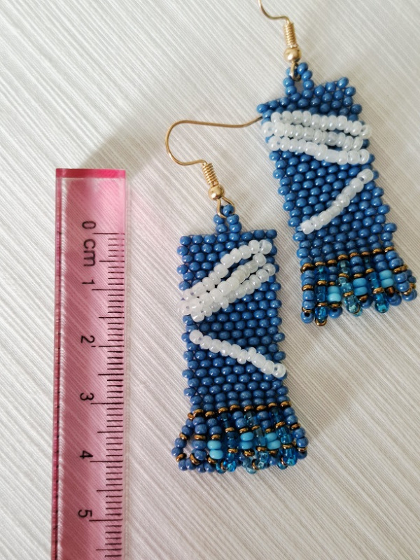 Iris (patina blue) 3