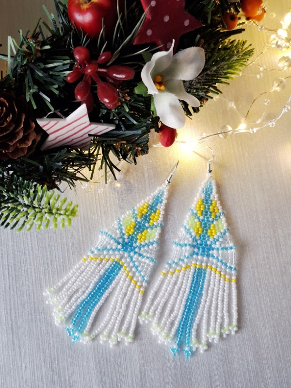 Ako ľad (biela, tyrkysová)