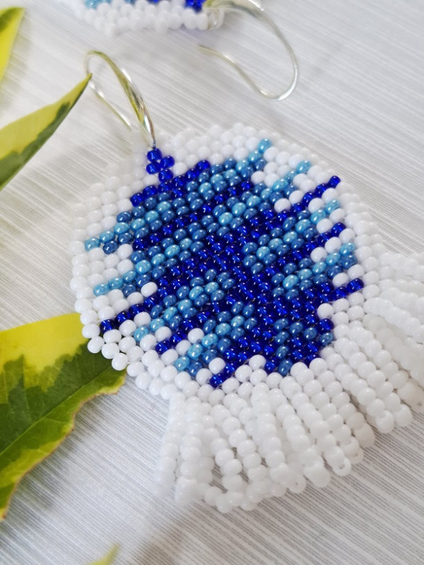 Azurea (blue - white)