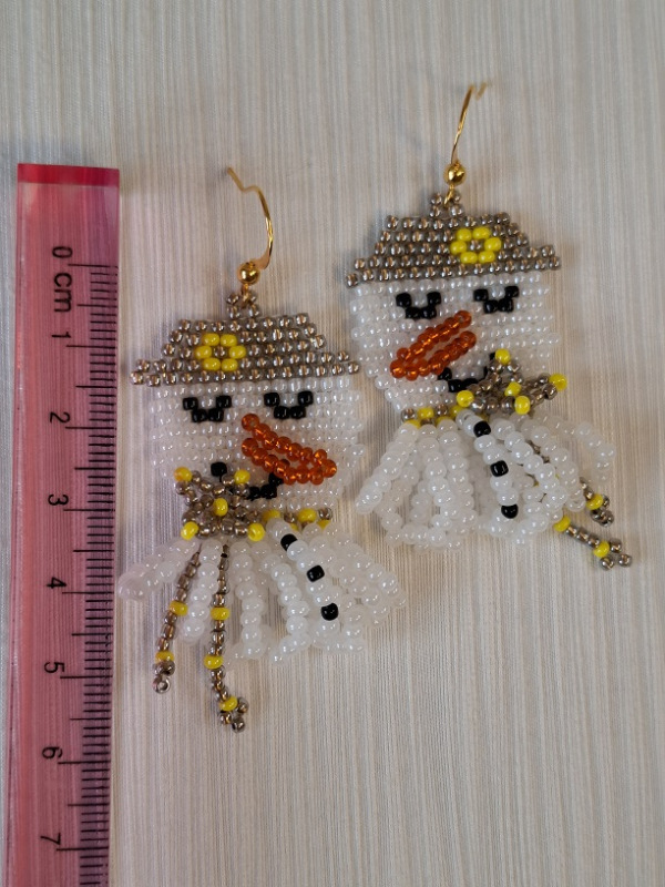 Snehuliaci (dymová platinová, žltá) 3