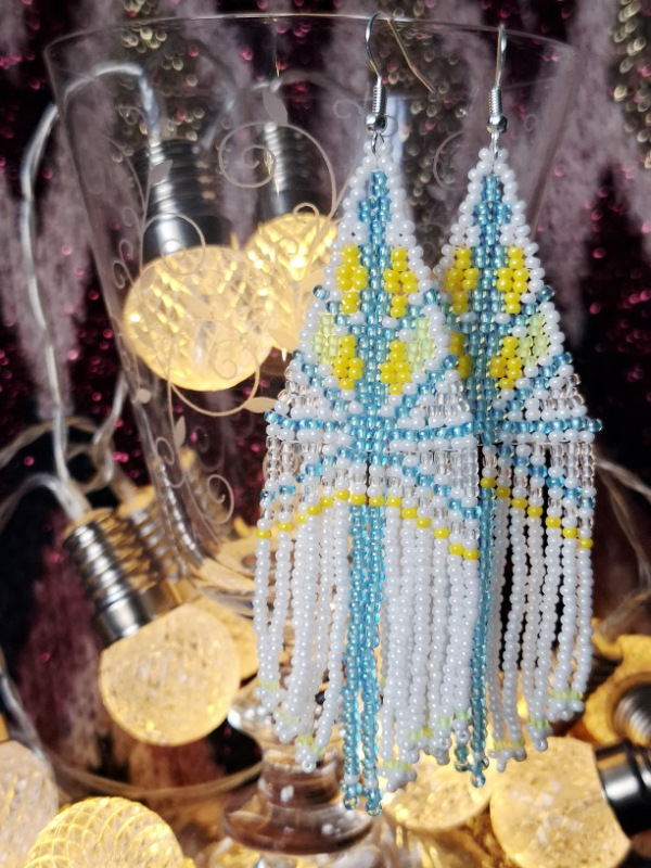 Ako ľad (biela, tyrkysová) 3