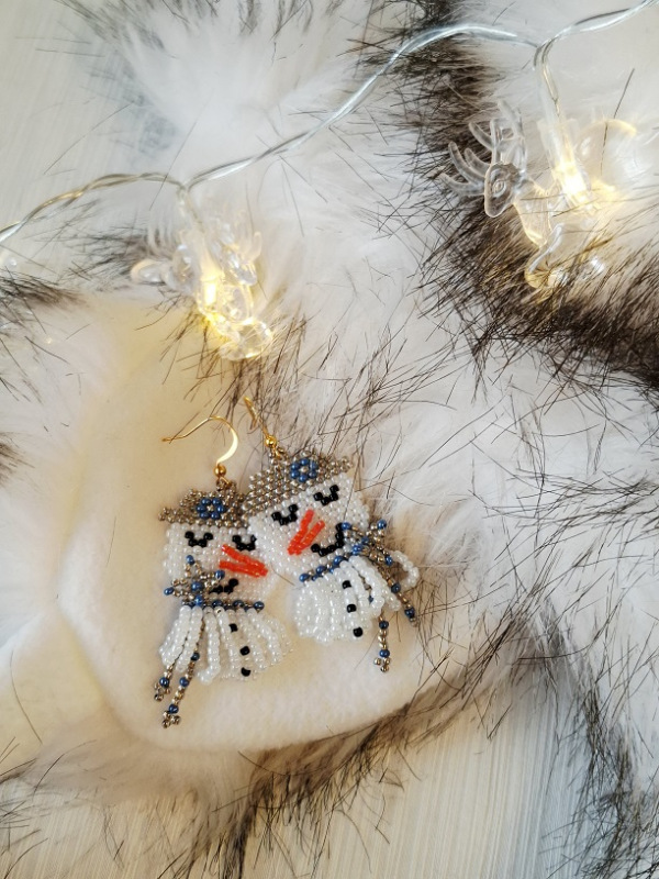 Snehuliaci (dymová platinová, modrá)